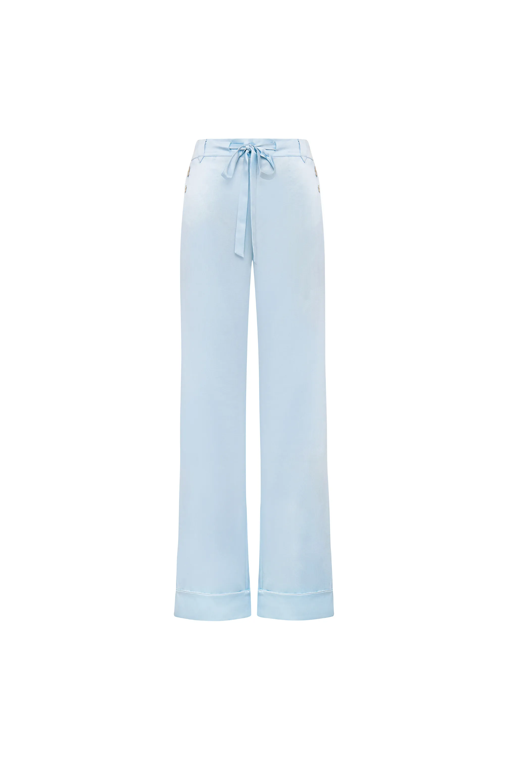 Star Fringe Silk Pyjama Set