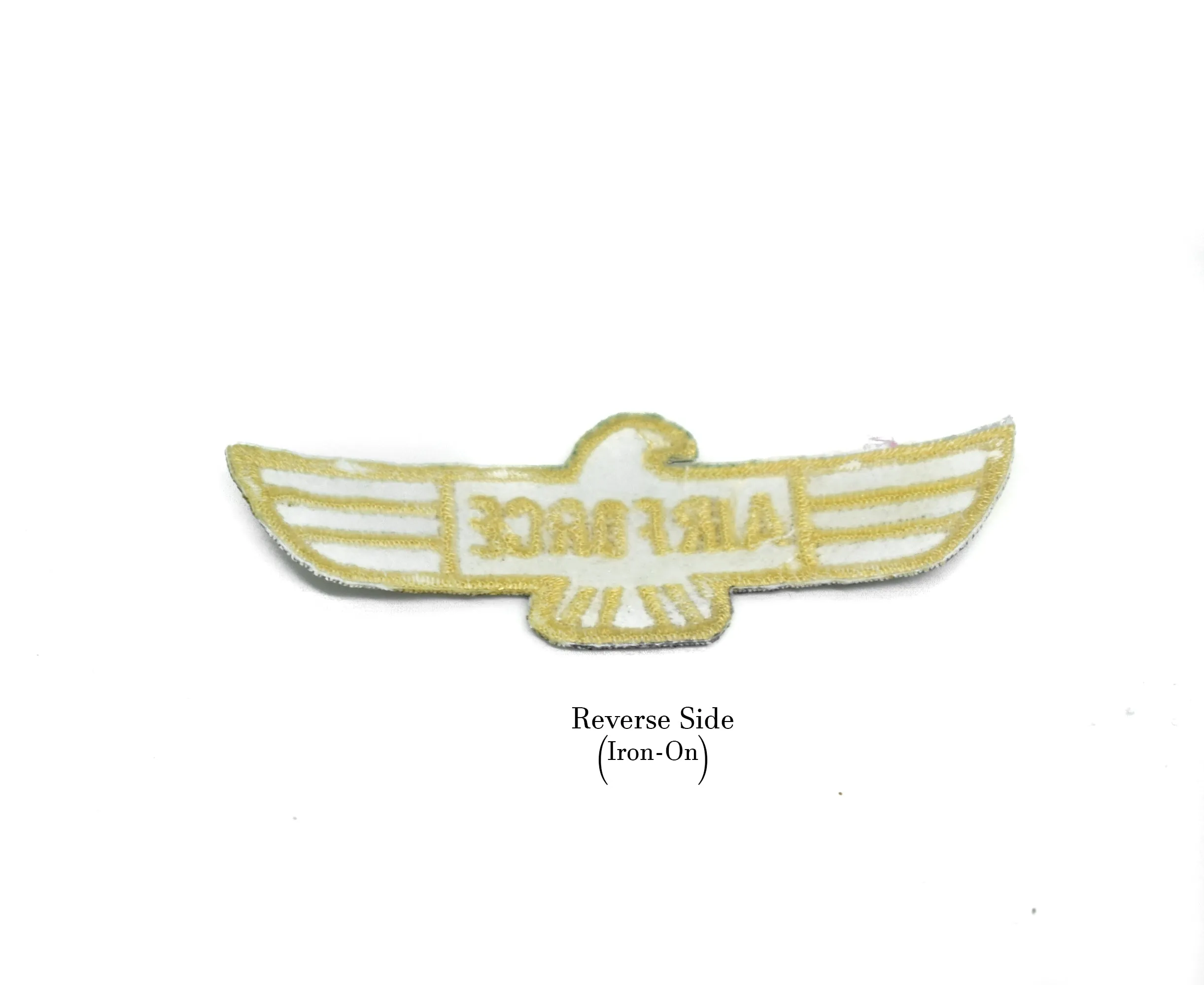 US Air Force Embroidered Iron On Patch 2.75" x .75" - 1 Piece