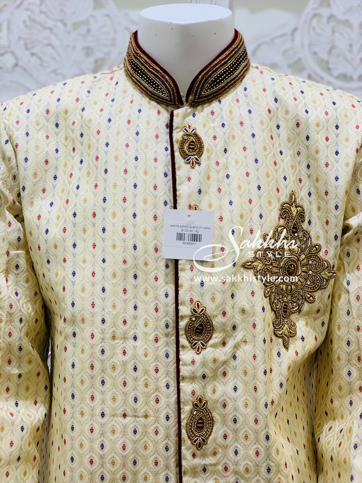 White Kurta Pyjama